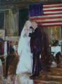 "Wedding #3", 1985, 27 x 18 in